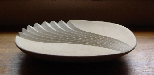 Ancaster bowl with V cut